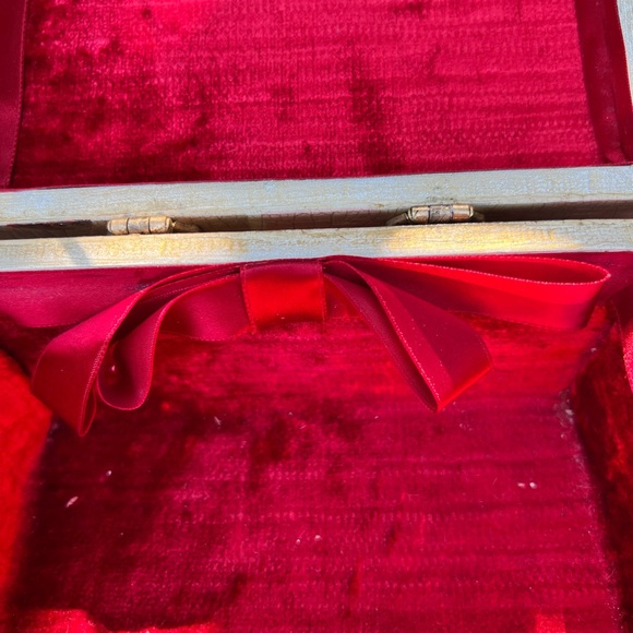 Vintage decoupage box purse - Picture 6 of 7